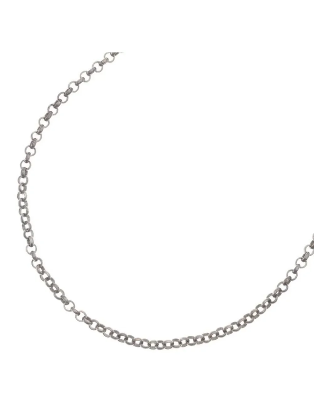 Chrome Hearts Neckchain Roll Chain Necklace Silver